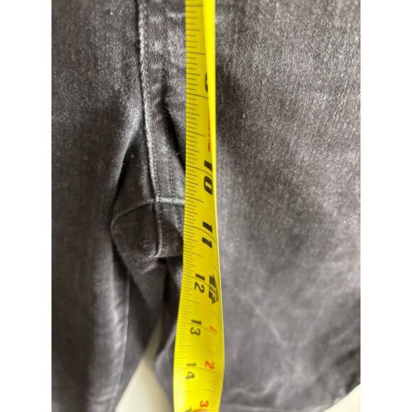SPANX Womens High Rise Pull On Tummy Control Denim Skinny Pants Black Size L - Picture 5 of 8